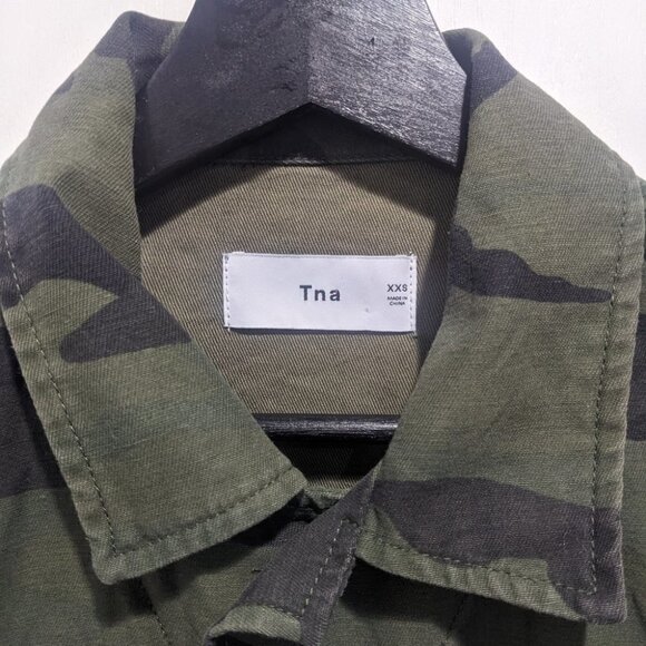 Aritzia Tna | Molina field jacket in Green Camo - Picture 5 of 11